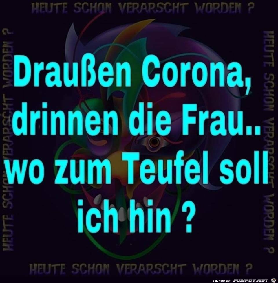 Draussen Corona