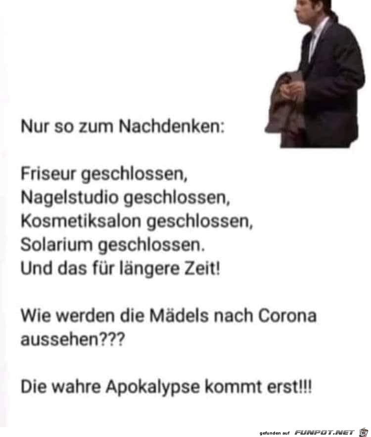 zum Nachdenken