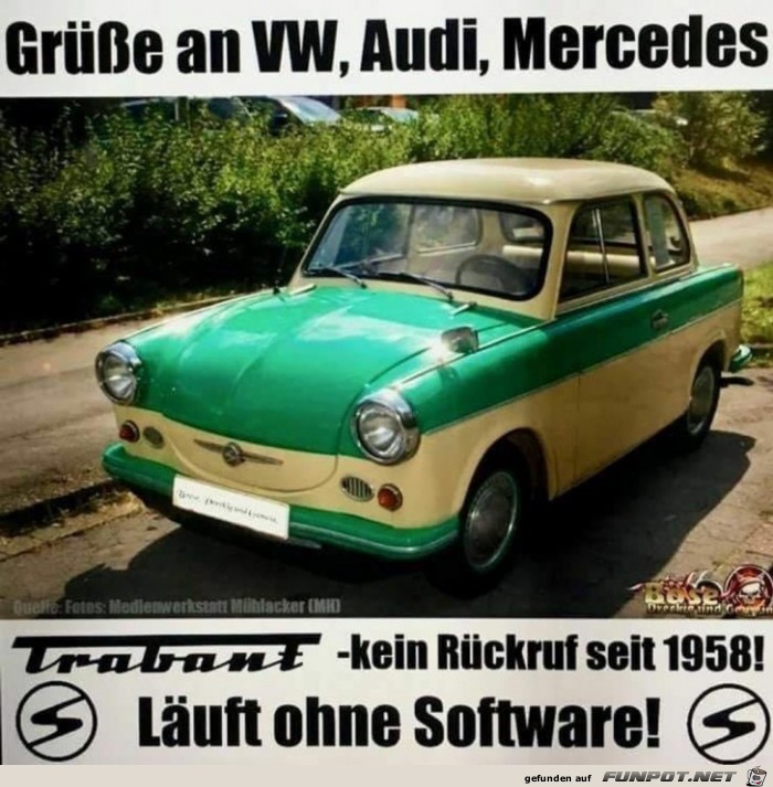 Gre an VW, Audi, Mercedes