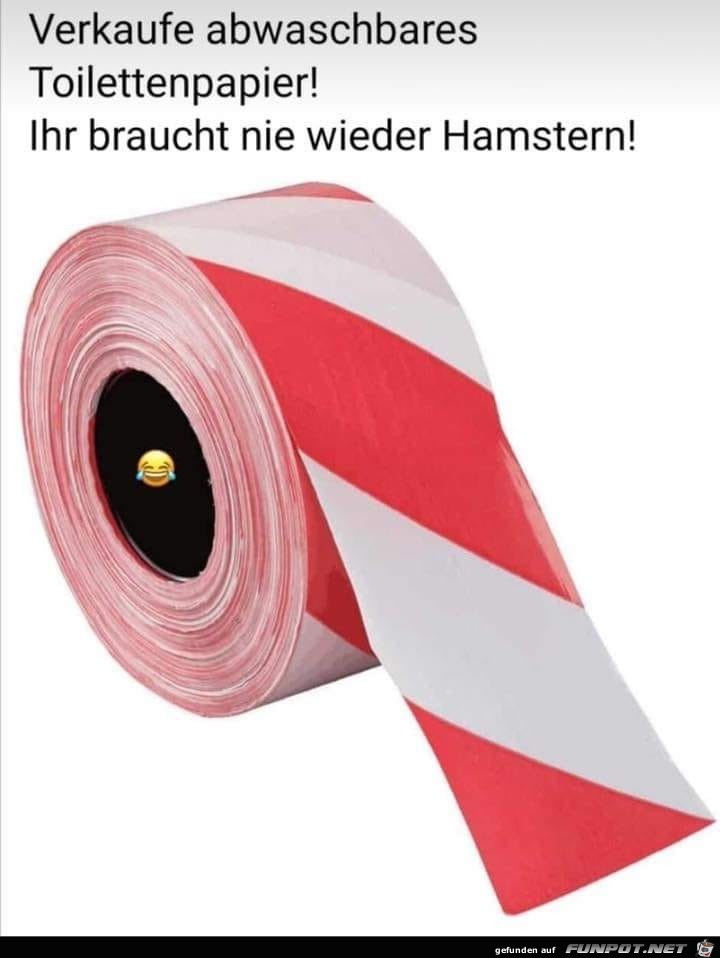 Neuartiges Toilettenpapier Neuartiges Toilettenpapier