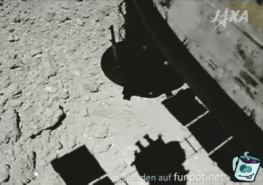 Japanische Hayabusa 2-Sonde landet auf Asteroiden Ryugu Japanische Hayabusa 2-Sonde landet auf Asteroiden Ryugu