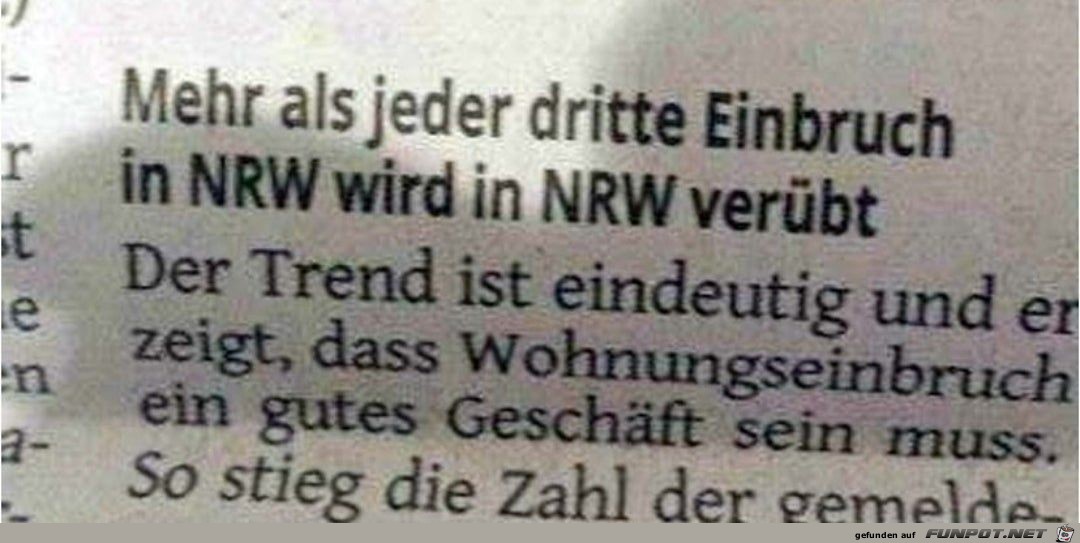 Jeder dritte Einbruch