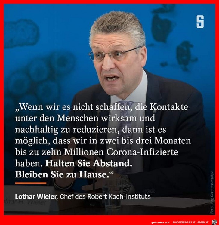 BLEIBEN Sie zu Hause!