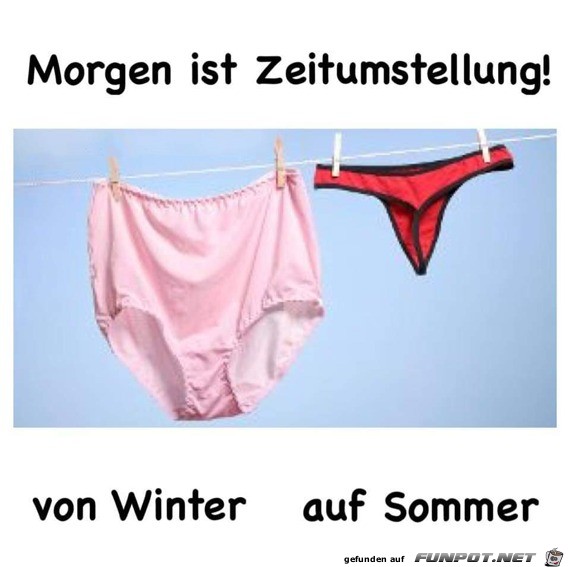 Zeitumstellung Sommerzeit