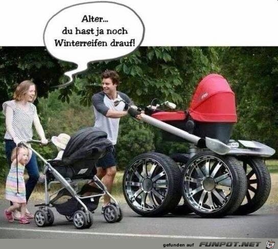 Du hast ja noch Winterreifen drauf Du hast ja noch Winterreifen drauf