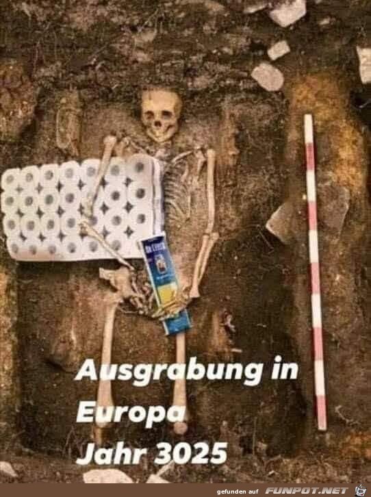 Ausgrabung in Europa