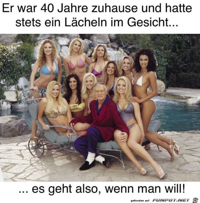 Immer ein Lcheln im Gesicht