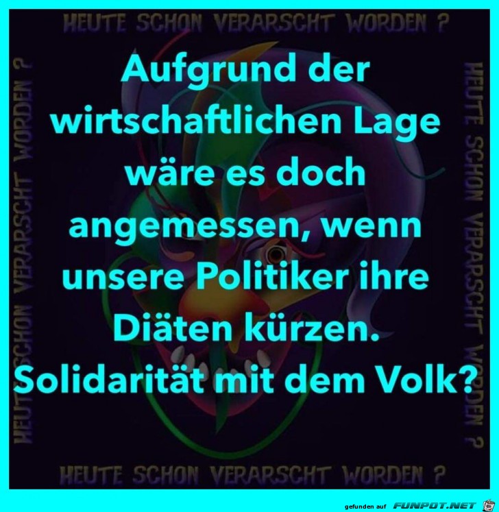 Solidaritt mit dem Volk