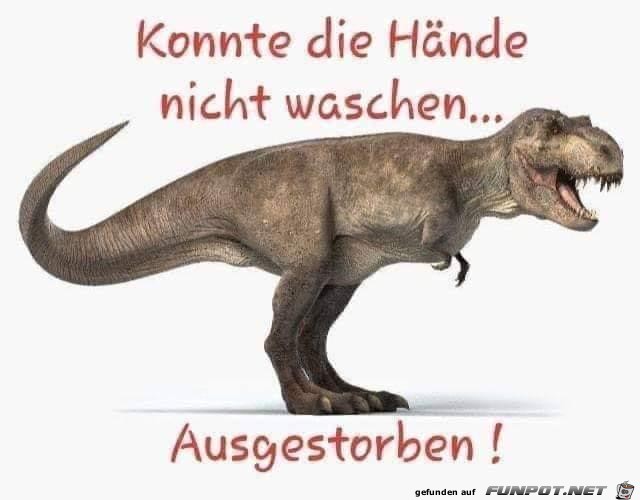 Konnte die Hnde nicht waschen