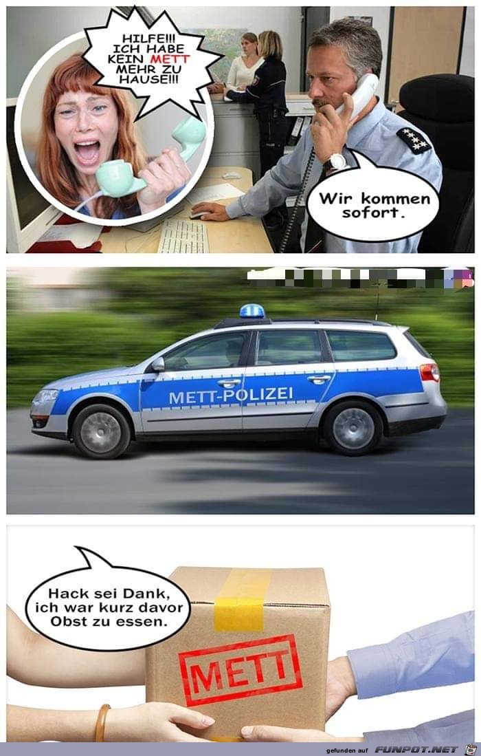 Mett-Polizei