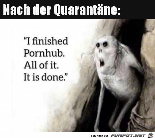 Nach der Quarantne