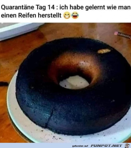 Habe Reifen hergestellt