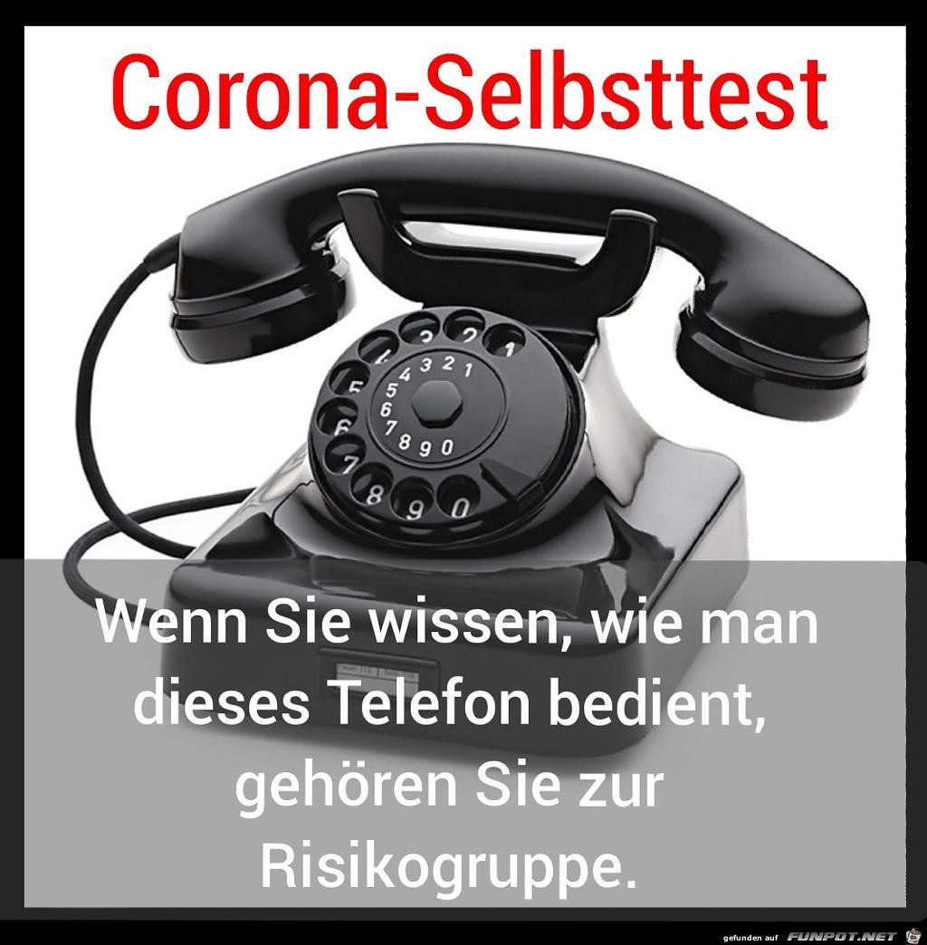 Wenn du das Telefon noch bedient hast