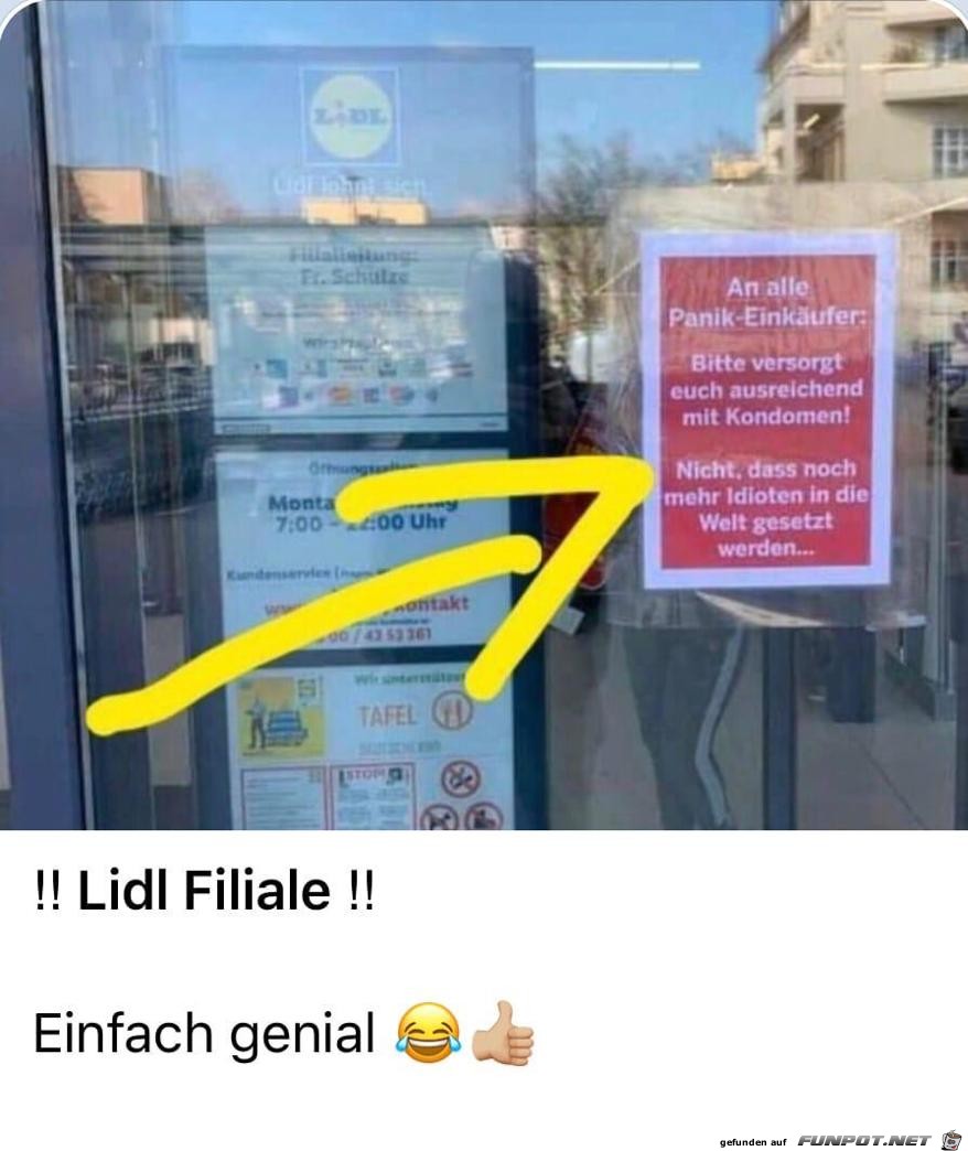 Lidl Filiale Lidl Filiale