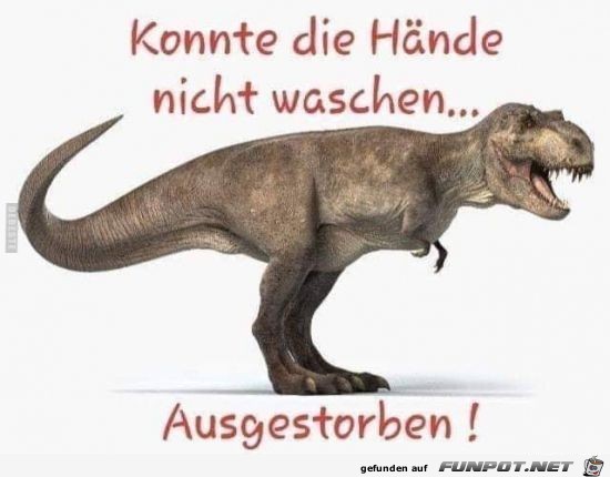 konnte die haende nicht waschen