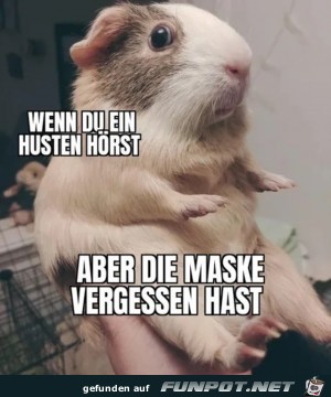 wenn du ein Husten hoerst