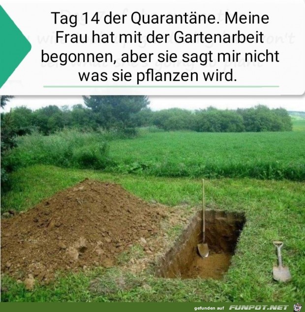 Gartenarbeit