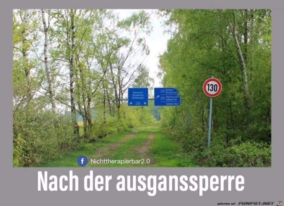 Nach der Ausgangssperre