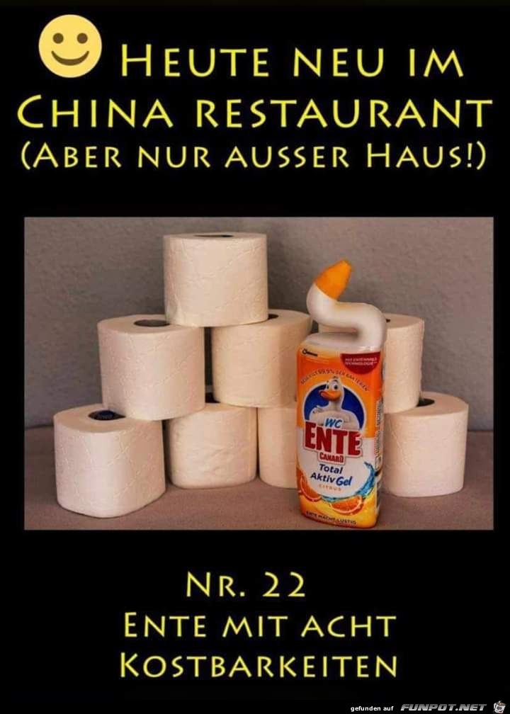 Chinarestaurant Bestellung