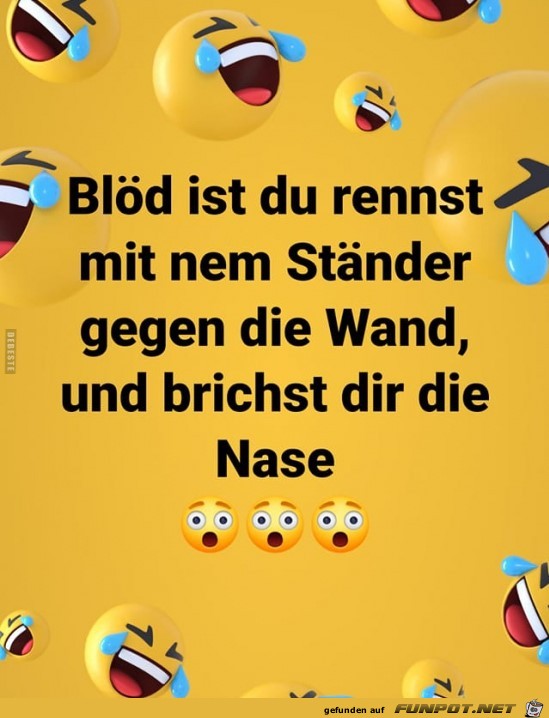 Bist du bloed