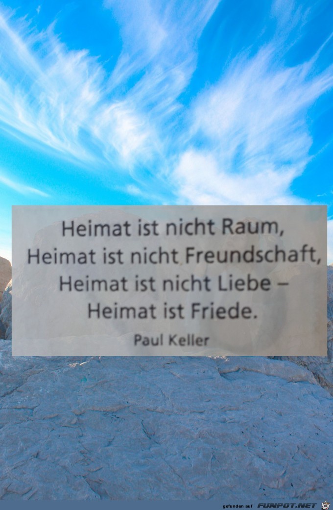 Heimat ist nicht Raum