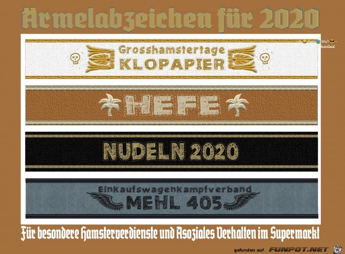 Aermelabzeichen Nudelmacht 2020