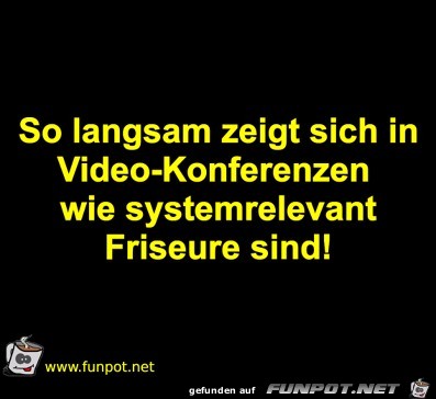 Friseure sind systemrelevant Friseure sind systemrelevant