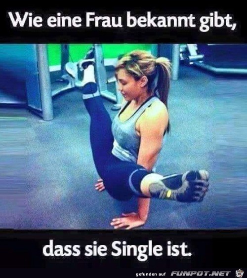 Sie ist Single