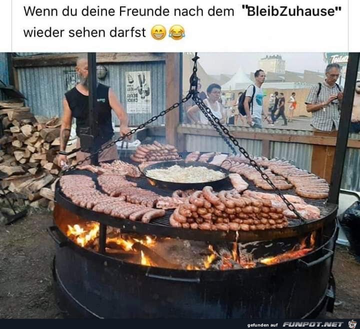 Grillparty danach Grillparty danach