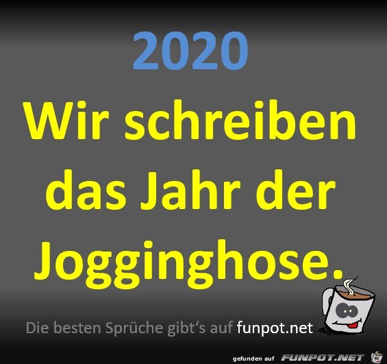 Das Jahr der Jogginghose