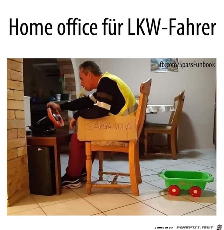 Home-Office fr LKW-Fahrer