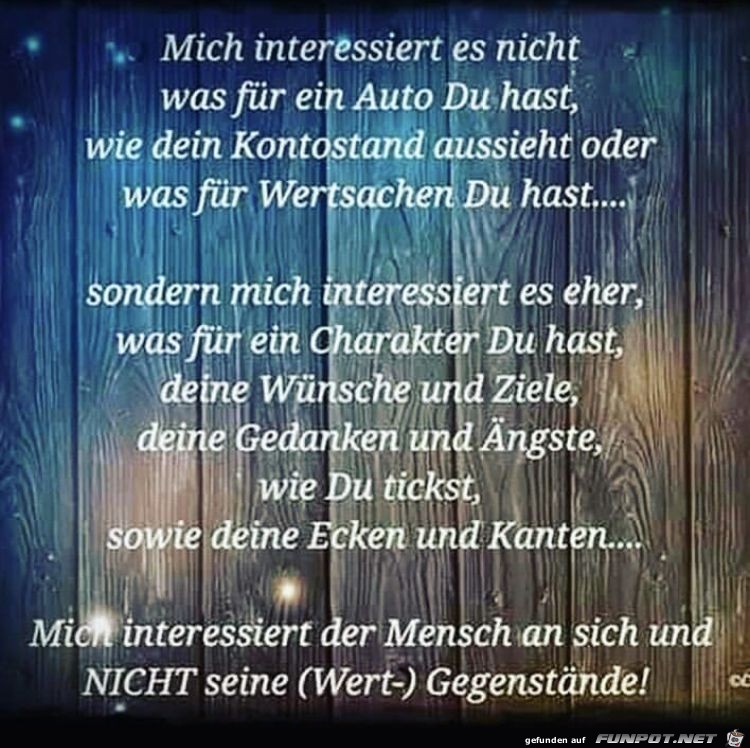 Mich intressiert es nicht Mich intressiert es nicht