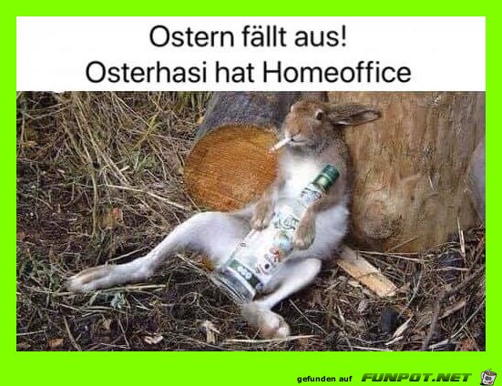 Ostern im Home Office