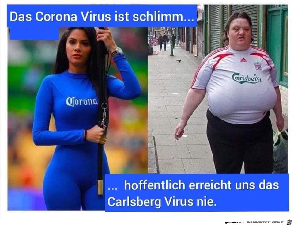Das Corona- Virus ist schlimm