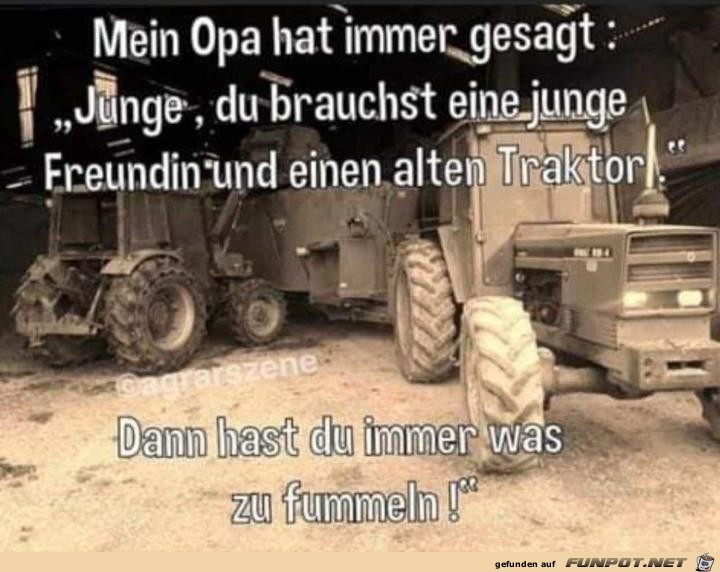 Mein Opa...