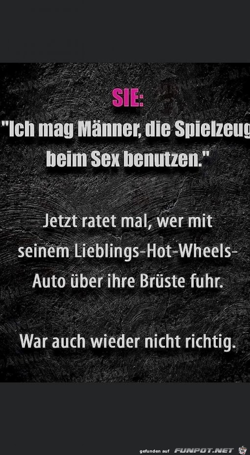 Sexspielzeug