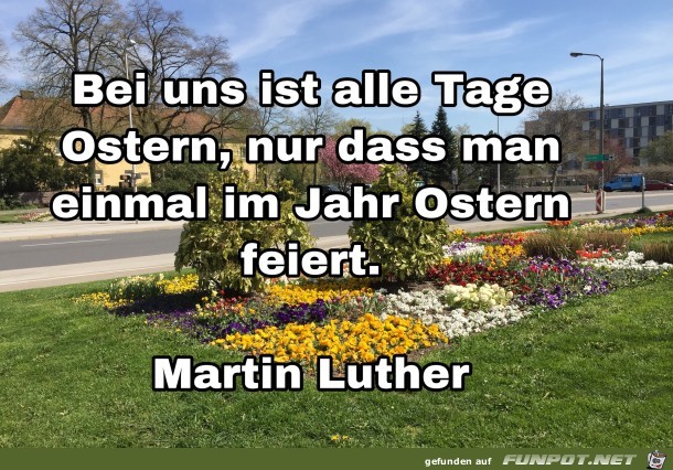 bei uns ist alle Tage ostern