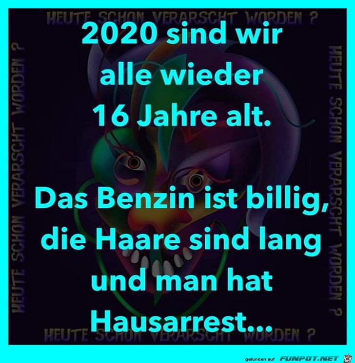 Wir sind jetzt alle wieder 16