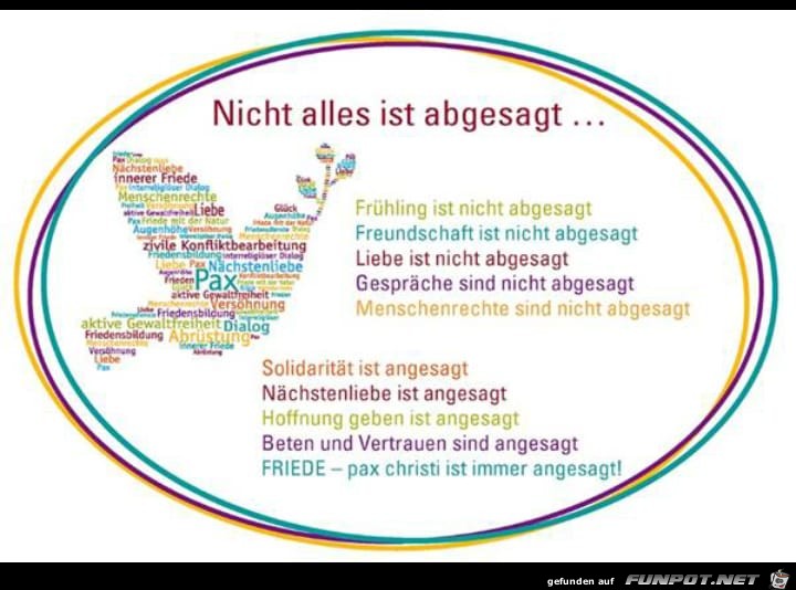 Nicht alles ist abgesagt