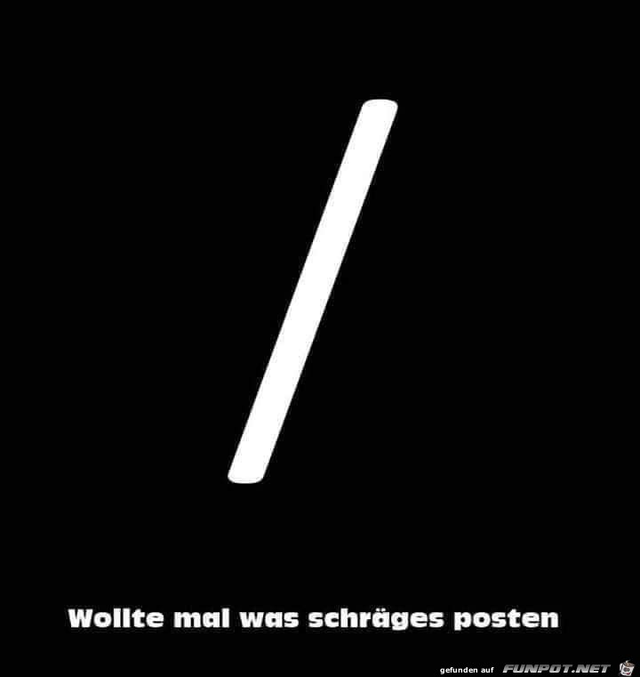 Schräg Schräg