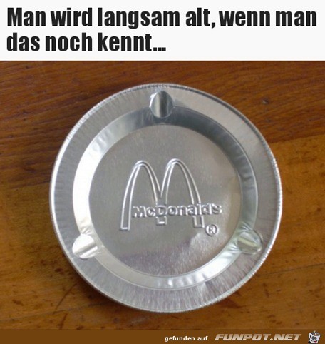 Man wird langsam alt