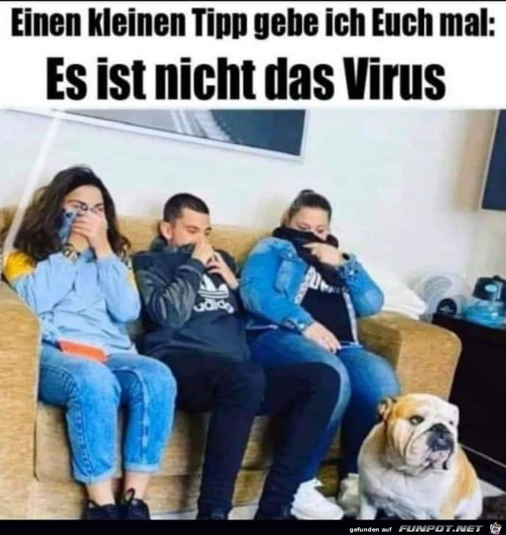 Es ist nicht das Virus !