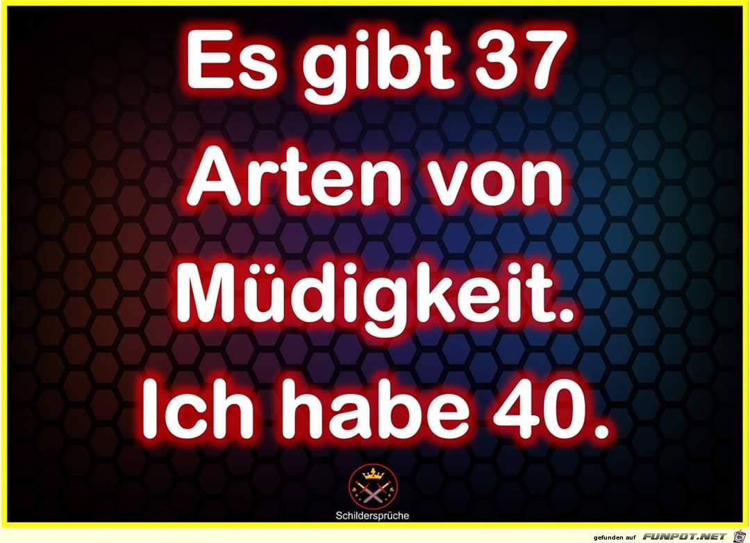Müdigkeit Müdigkeit