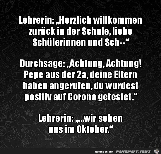 Wir sehen uns dann im Oktober Wir sehen uns dann im Oktober