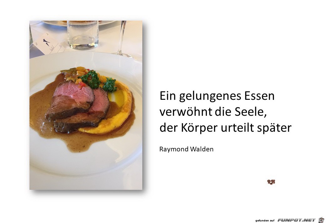 ein gelungenes essen