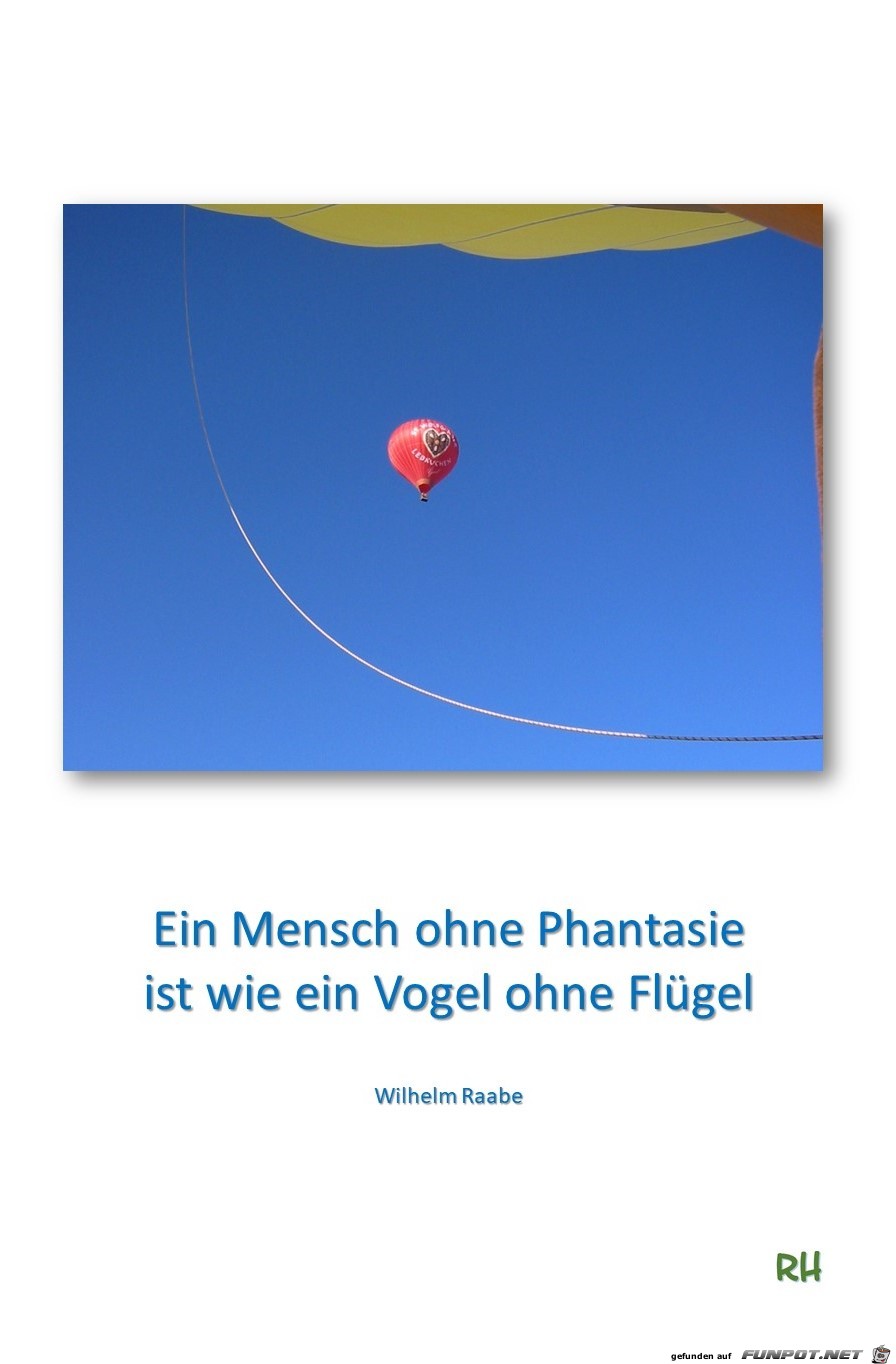 Ein Mensch ohne Phantasie