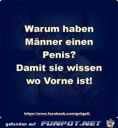 wo ist vorne