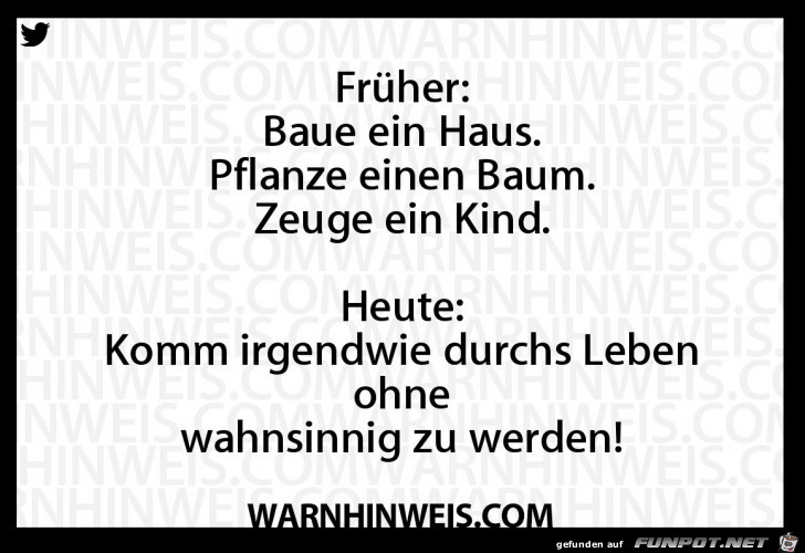 Früher und heute Früher und heute