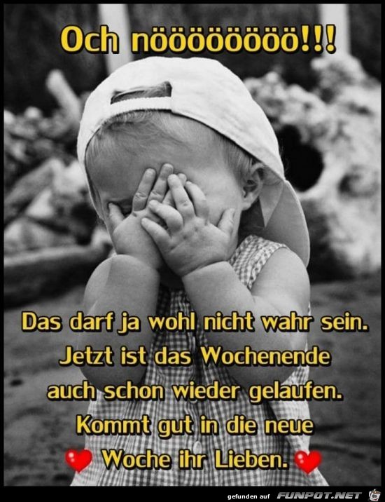 ...das Wochenende...