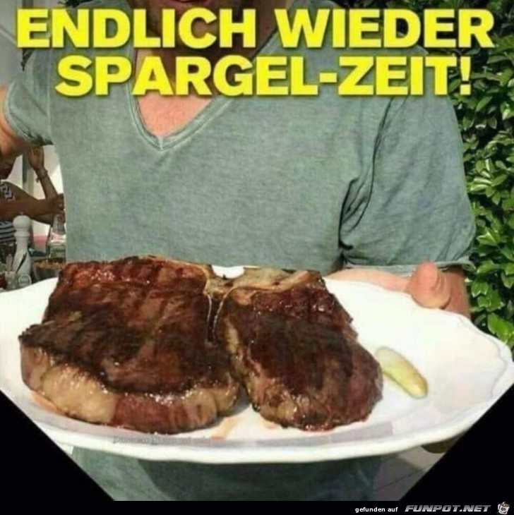 Endlich wieder Spargelzeit